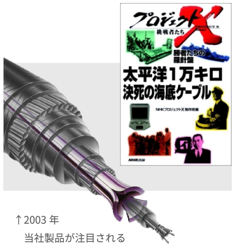 2003年　当社製品が注目される